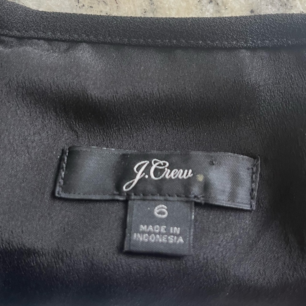 J.Crew Black Dress | Size: 6 - Picture 5 of 8
